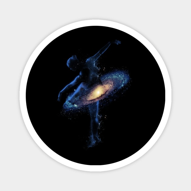 Cosmic Dance Magnet by astronaut